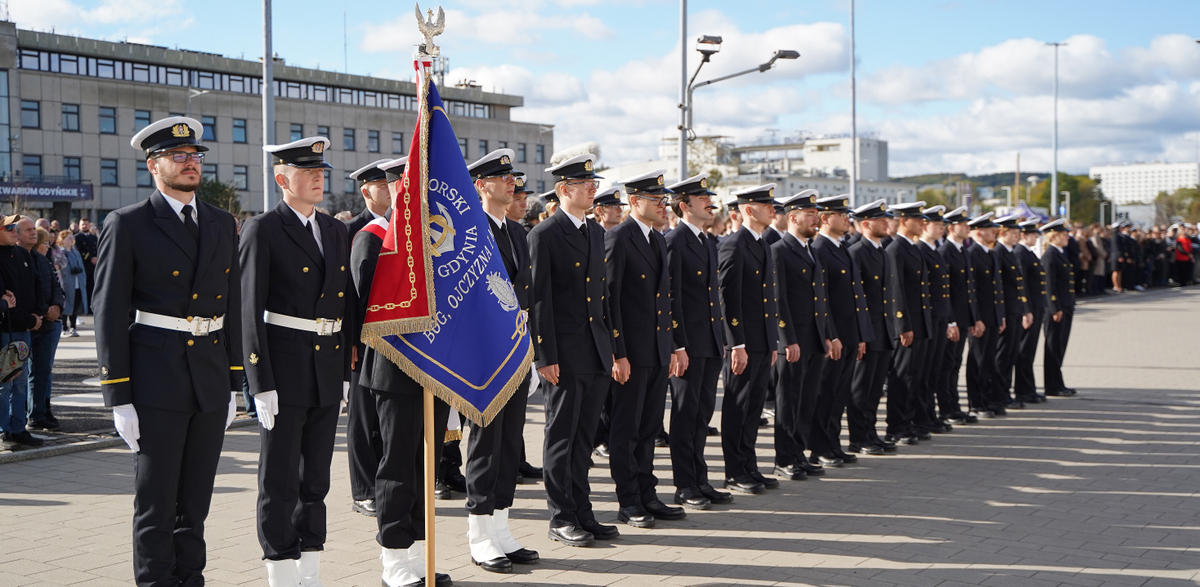Studenci Uniwersytetu Morskiego w Gdyni rozpoczęli nowy rok akademicki (fot. mat. pras.)