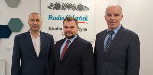 Bogdan Ryś, Andrzej Peta, Dawid Jereczek (fot. Radio Gdańsk/Grzegorz Armatowski)