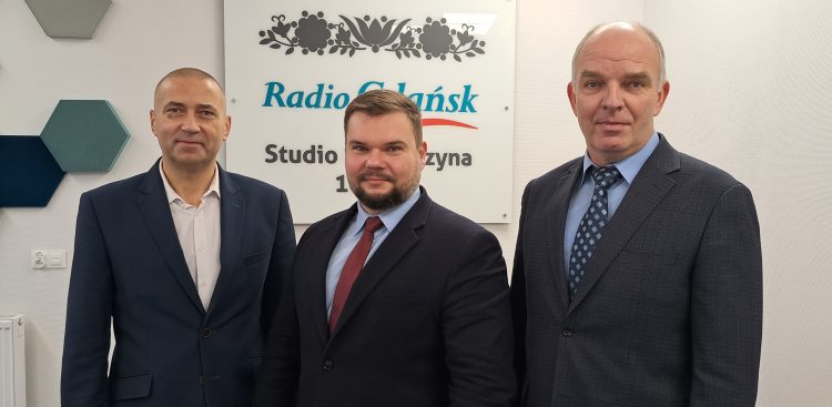 Bogdan Ryś, Andrzej Peta, Dawid Jereczek (fot. Radio Gdańsk/Grzegorz Armatowski)