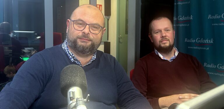 Arkadiusz Modrzejewski i Łukasz Wyszyński (Fot. Radio Gdańsk)