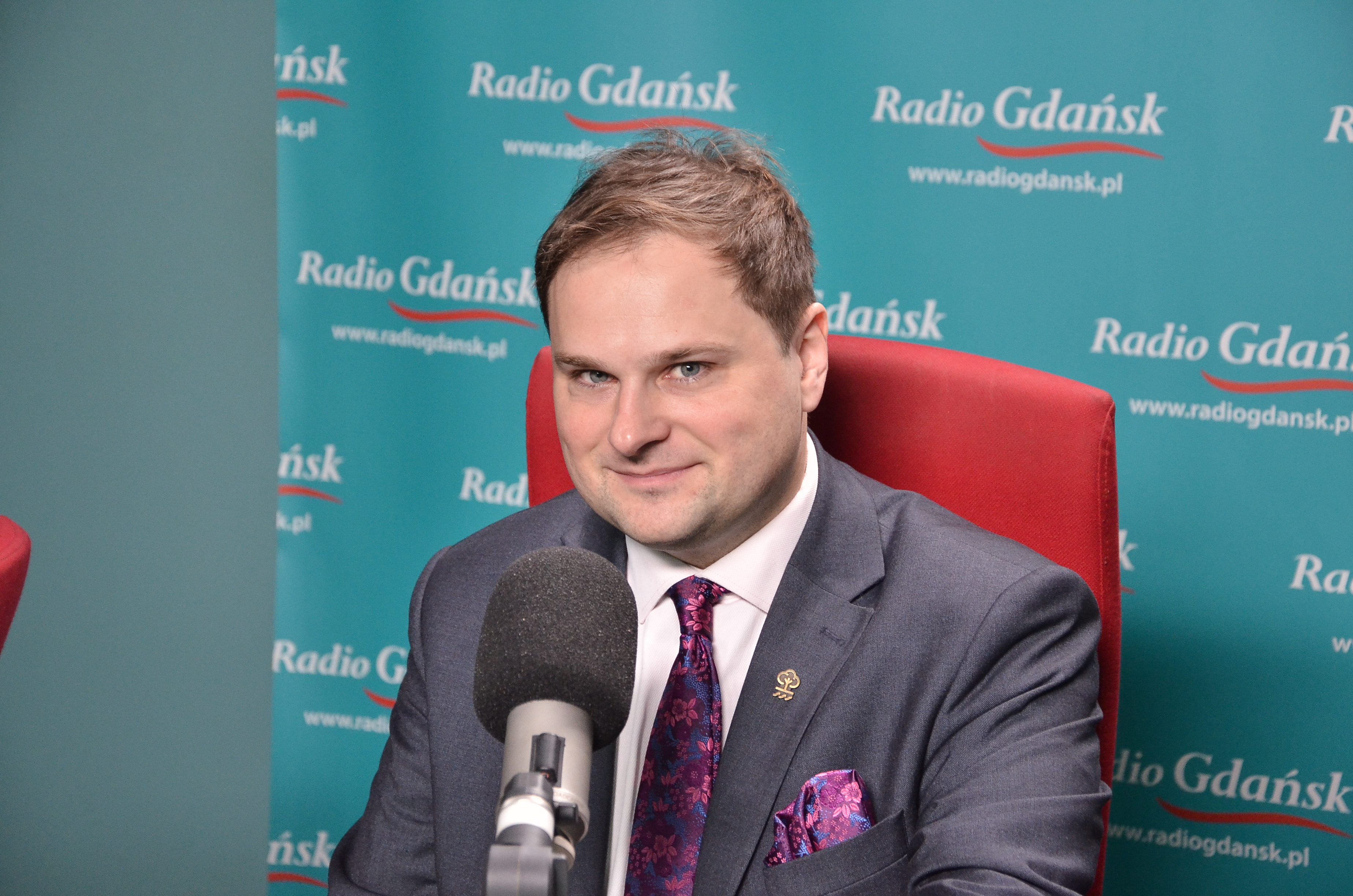 Łukasz Tamkun (fot. Radio Gdańsk/Adrian Kasprzycki)