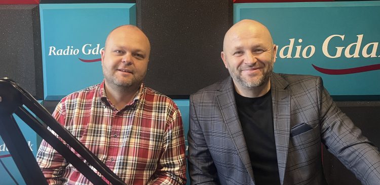 Tomasz Dobrowolski (z lewej) i Grzegorz Borecki (fot. Radio Gdańsk)