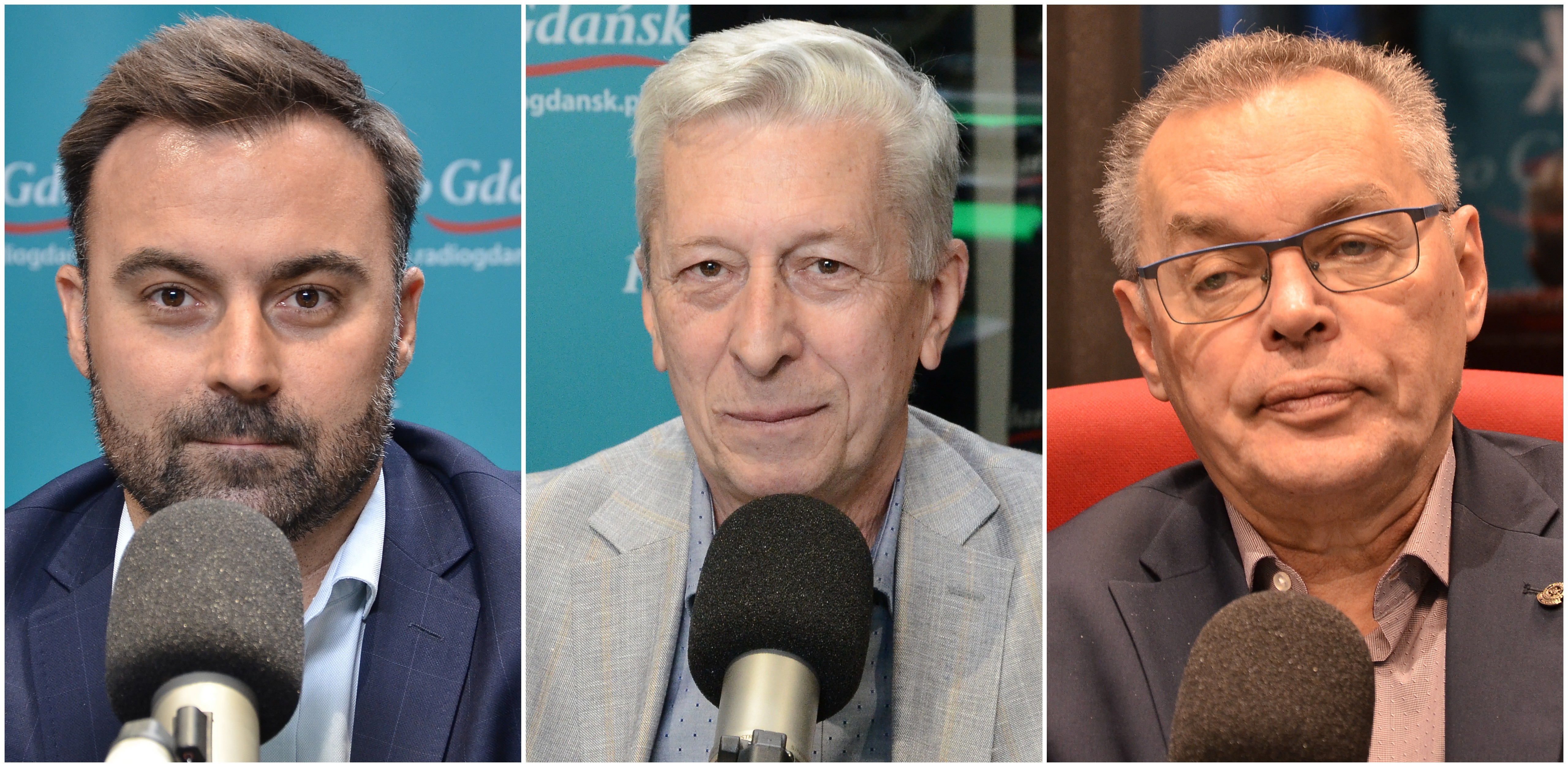 Mikołaj Lipiński, Marek Krzykowski, Piotr Dominiak (Fot. Radio Gdańsk)