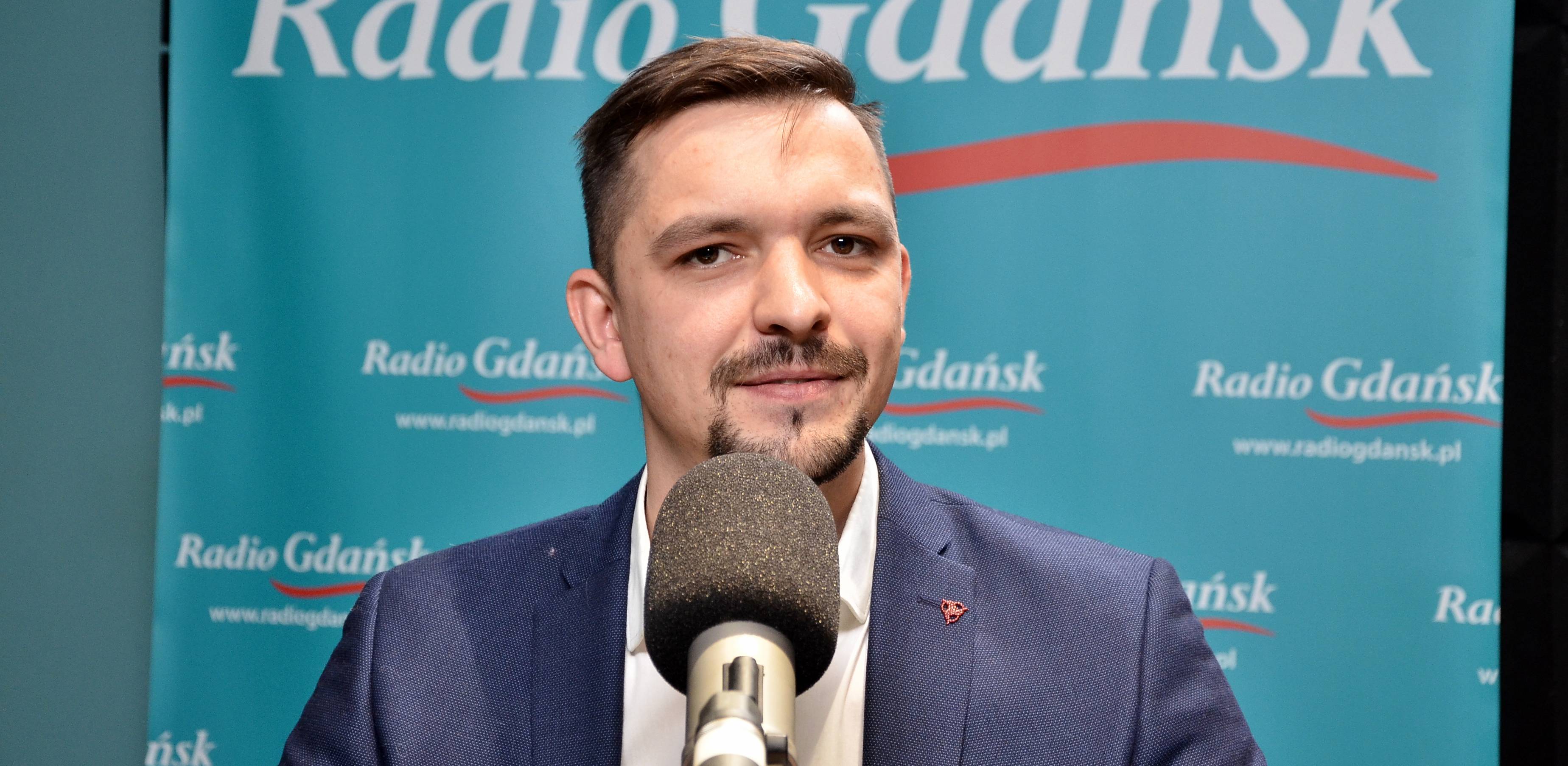 Michał Kaźmierczak, dietetyk pediatryczny i wykładowca akademicki (fot. Radio Gdańsk/Michał Pacześniak)
