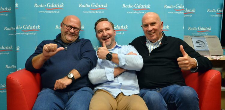 Od lewej: Tomasz Gawiński, Tomasz Galiński, Wojciech Korzeniowski (fot. Radio Gdańsk)