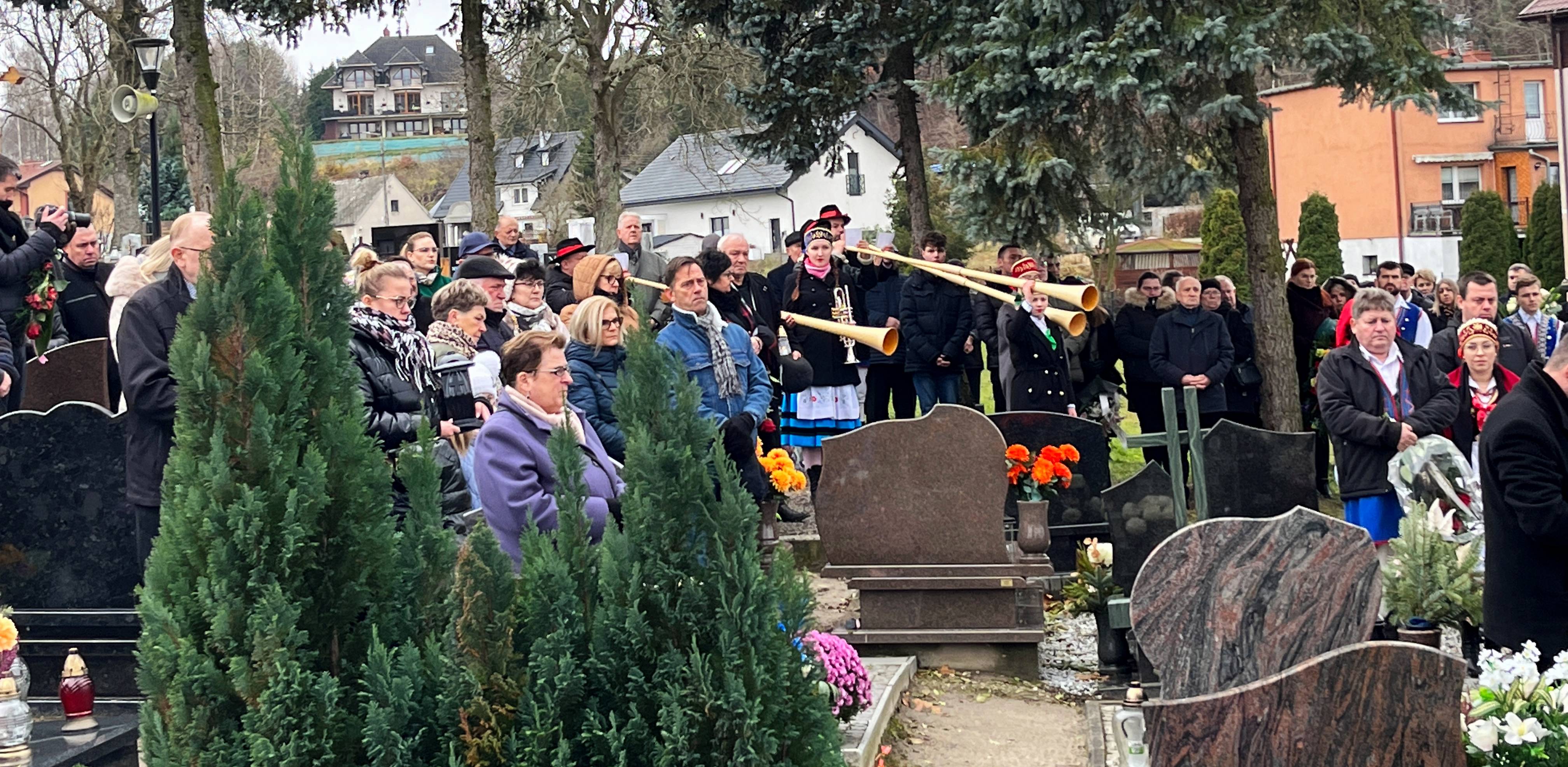 Pogrzeb Tadeusza "Pleskota" Makowskiego (fot. Radio Gdańsk/Robert Groth)