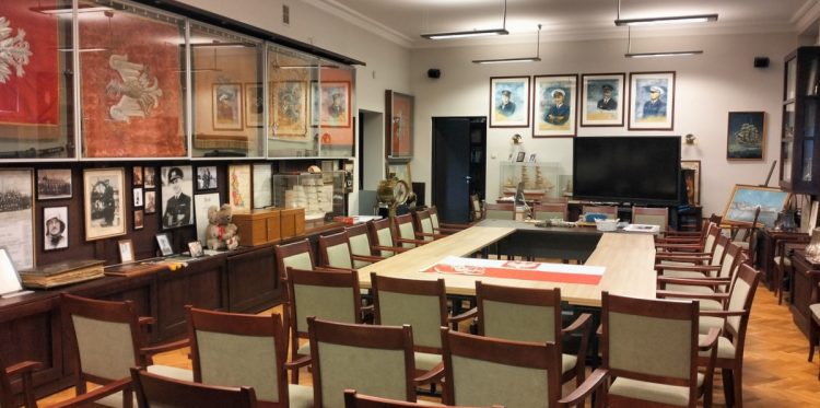 Sala Tradycji Uniwersytetu Morskiego w Gdyni (fot. Uniwersytet Morski w Gdyni/Joanna Stasiak)
