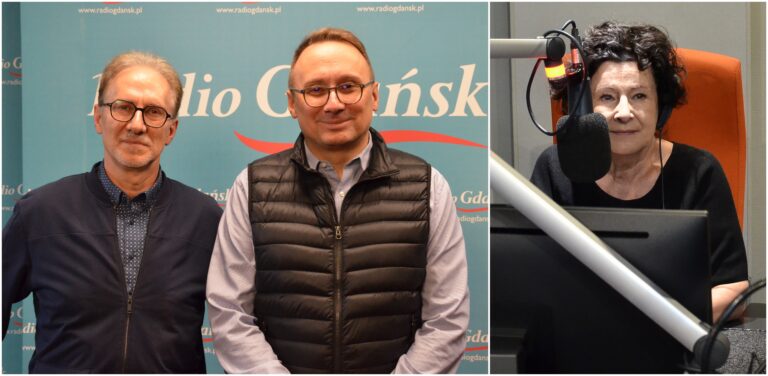 Tomasz Żółtowski, Maciej Barczewski, Dorota Kolak (Fot. Radio Gdańsk)