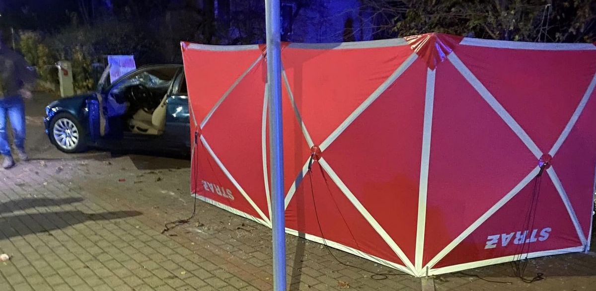 Miejsce zdarzenia (fot. Komenda Miejska Policji w Słupsku)