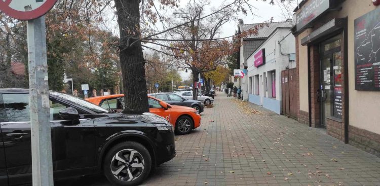 Ulica Chopina w Pruszczu Gdańskim (fot. Radio Gdańsk/Mateusz Czerwiński)