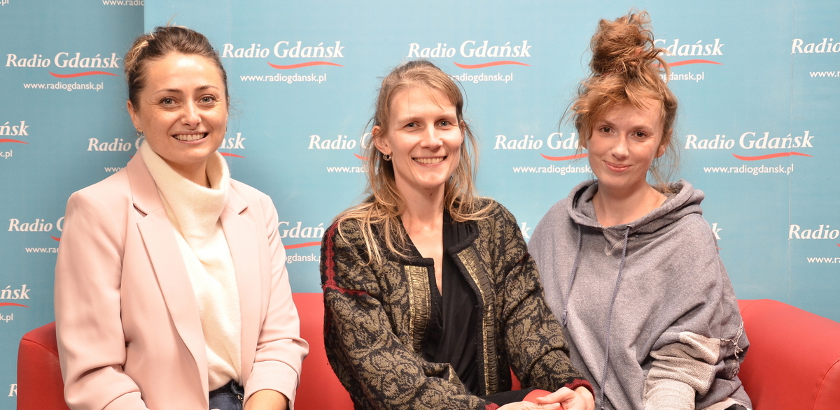 Anna Bochnak-Fryc, Małgorzata Polakowska, Magdalena Mikulska (fot. Radio Gdańsk/Martyna Krawcewicz)