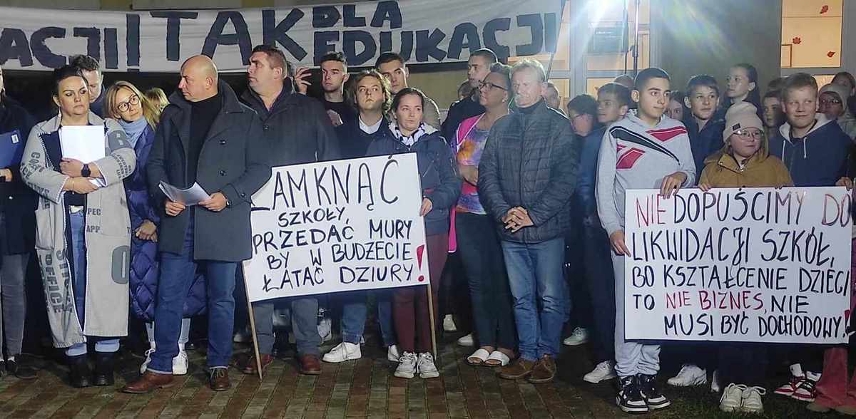 Mieszkańcy są oburzeni działaniami władz gminy Gardeja (fot. Radio Gdańsk/Mateusz Czerwiński)