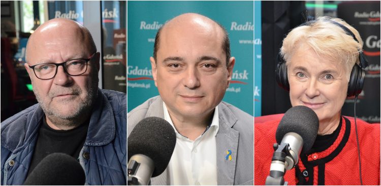 Tomasz Gawiński, Basil Kerski, Dorota Sobieniecka (fot. Radio Gdańsk)