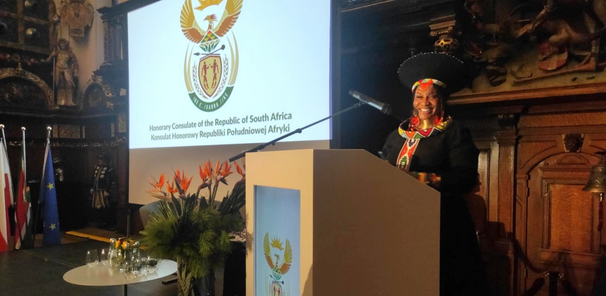 W Dworze Artusa w Gdańsku odbyła się uroczystość otwarcia Konsulatu Honorowego Republiki Południowej Afryki (fot. Radio Gdańsk/Mateusz Czerwiński)