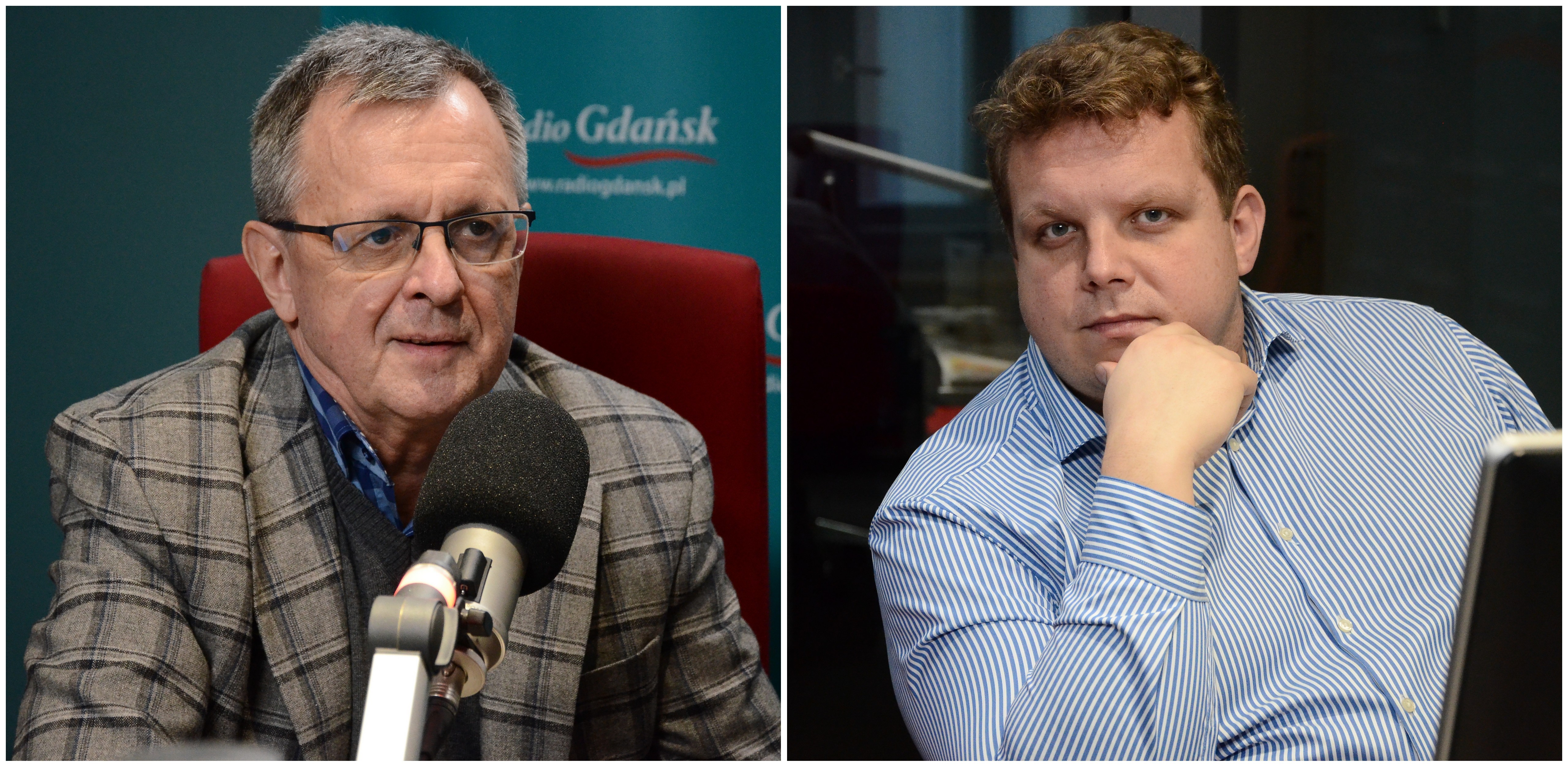Ireneusz Karaśkiewicz i Jakub Budzyński (fot. Radio Gdańsk)