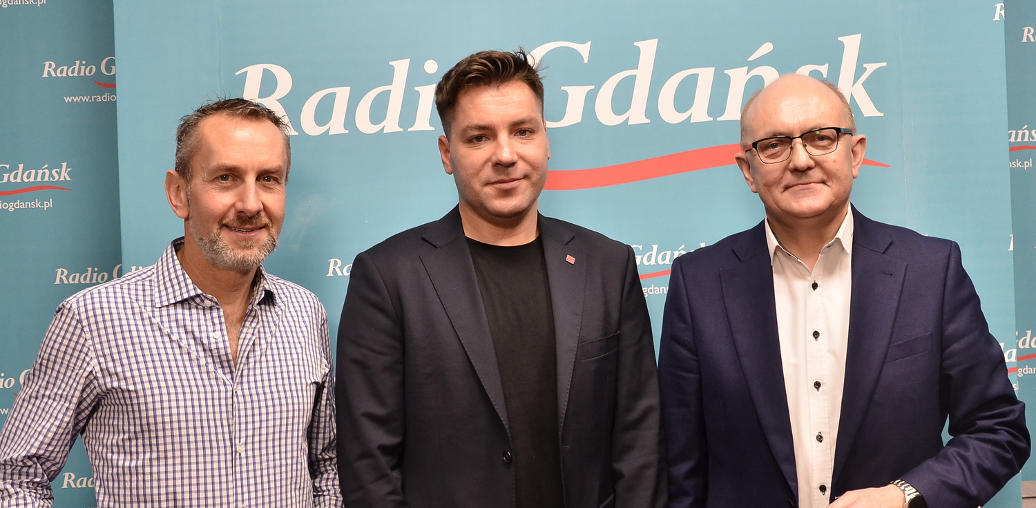 Rafał Dadej, Lukas Liedtke, Błażej Konkol (fot. Radio Gdańsk)