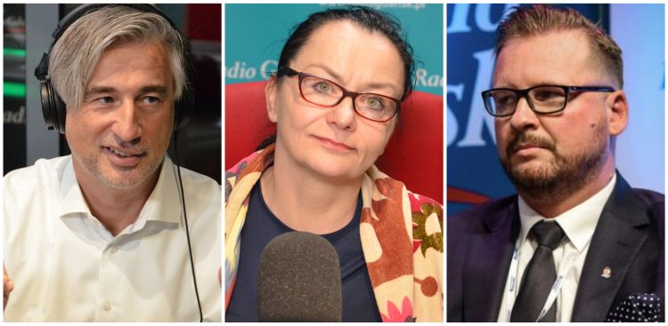 Adam Żołnowski, Wioletta Kakowska-Mehring, Arkadiusz Zgliński (fot. Radio Gdańsk/Adrian Kasprzycki)