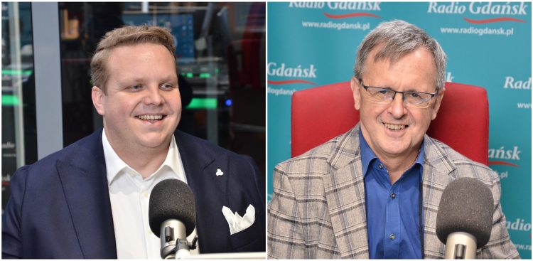 Jakub Budzyński, Ireneusz Karaśkiewicz (fot. Radio Gdańsk/Adrian Kasprzycki)