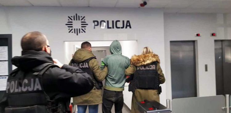 Luca L. ma spędzić w więzieniu 6 lat i 8 miesięcy (fot. KMP w Toruniu)