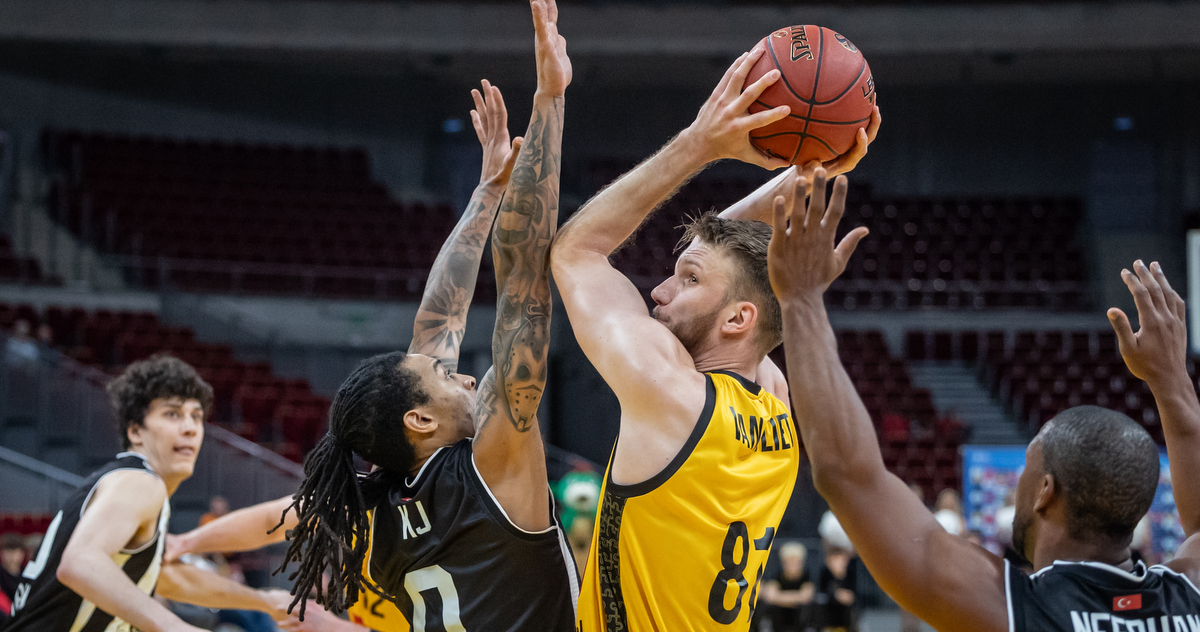 Euro Cup. Trefl Sopot - Besiktas Fibabanka Istanbul (fot. KFP/Krzysztof Mystkowski)