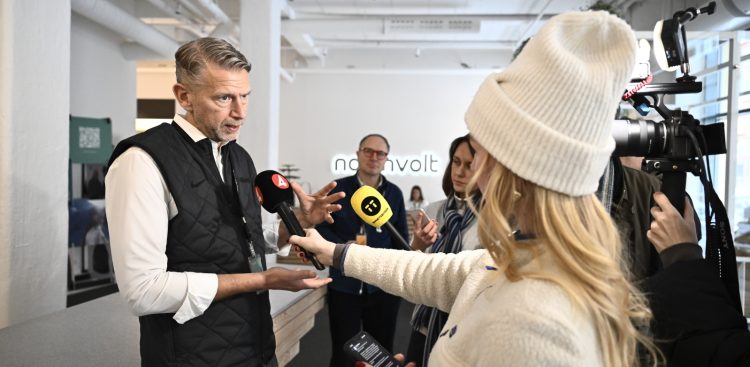 CEO i współzałożyciel Northvolt Peter Carlsson ogłosił swoją rezygnację (fot. PAP/EPA/Christine Ollson/Sweden Out)