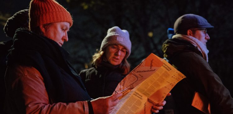 Narracje to festiwal sztuki współczesnej prezentowanej w przestrzeni publicznej Gdańska, który odbywa się każdego roku w innej dzielnicy (fot. Facebook/Narracje/Bartosz Bańka)