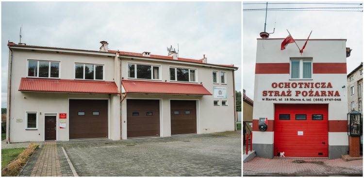 Remizy OSP w Jastrzębiej Górze i Karwii (fot. Gmina Władysławowo)