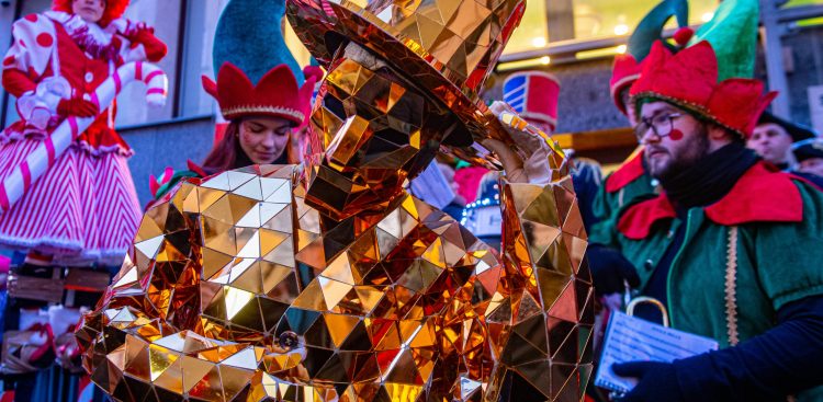 Otwarcie Jarmarku Bożonarodzeniowego w Gdańsku. 23.11.2024 r. (fot. Paweł Marcinko / KFP)