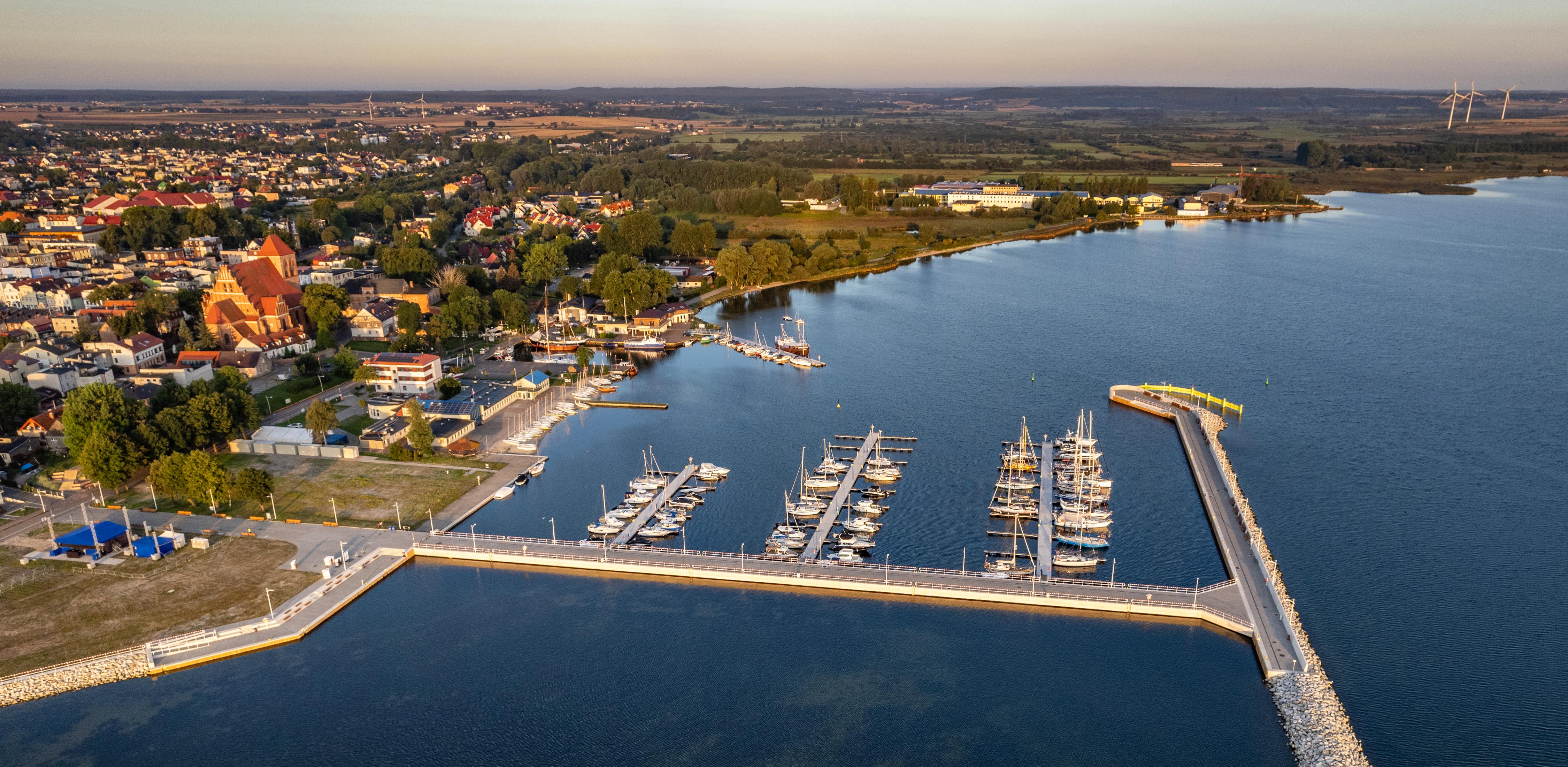 Port Jachtowy Marina Puck. 23.08.2023 r. (fot. Krzysztof Mystkowski / KFP)