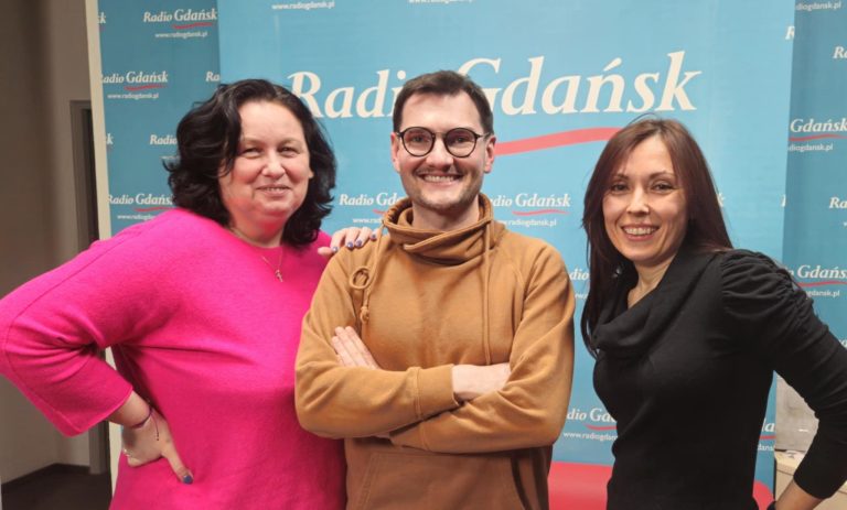 Beata Rzewnicka, logopeda i Małgorzata Musiała aktorka dubbingowa  (fot. Radio Gdańsk/Michał Rudnicki)