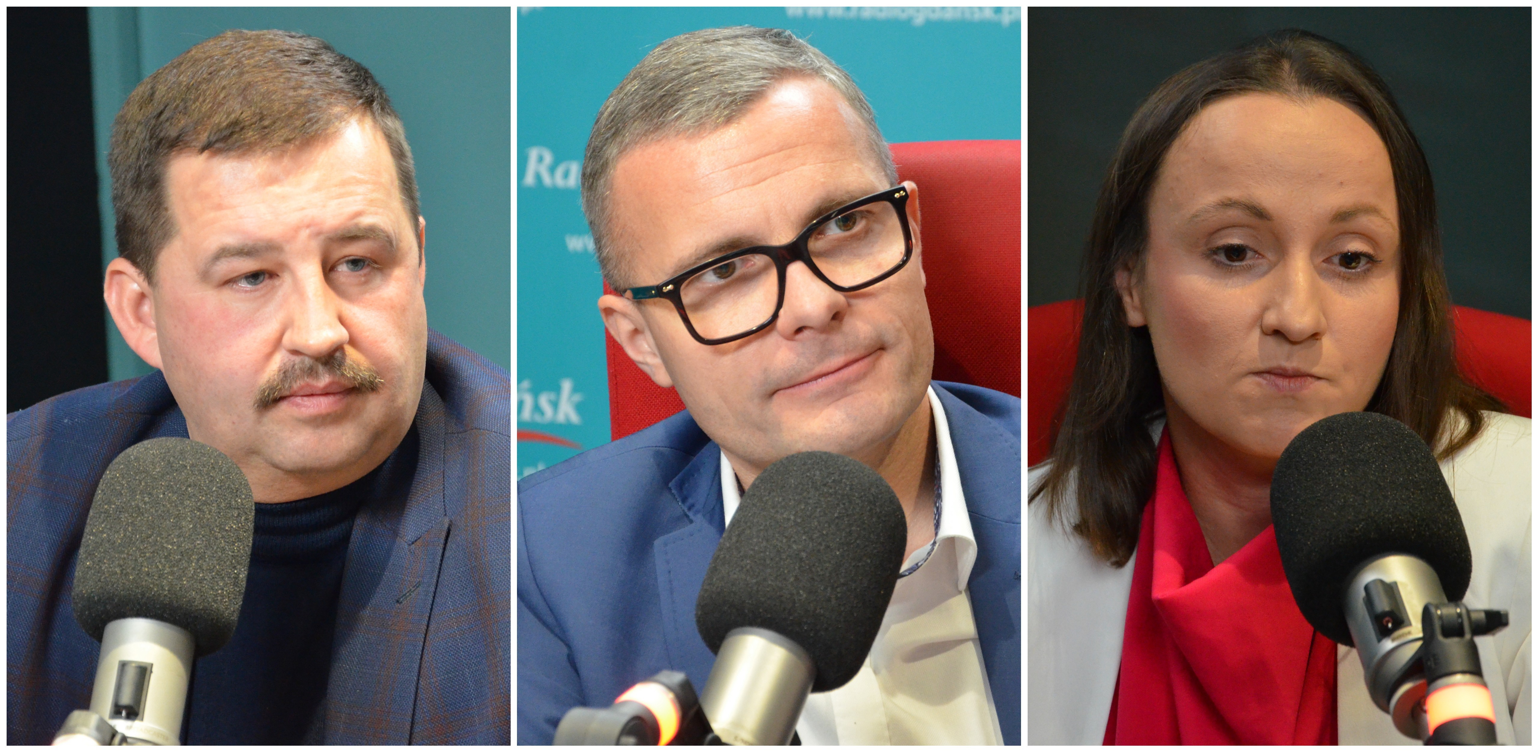 Ariel Sinicki, Marcin Bulczak, Dominika Kudlińska (fot. Radio Gdańsk/Michał Rudnicki)