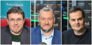 Piotr Beniuszys, dr Piotr Robakowski, Krzysztof Katka (fot. Radio Gdańsk/Adrian Kasprzycki)