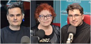 Krzysztof Katka, Ryszarda Wojciechowska, Rafał Mrowicki (fot. Radio Gdańsk/Adrian Kasprzycki)