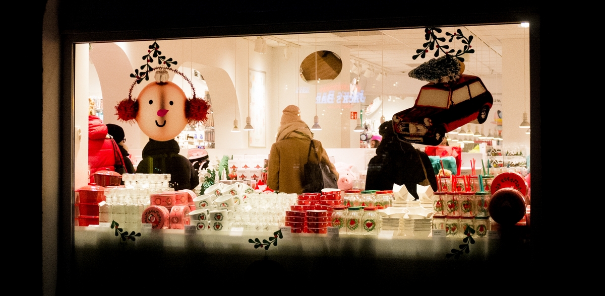 Gdynia zorganizowała konkurs na najlepiej zaprojektowany szyld i najciekawiej zaaranżowaną witrynę świąteczną (fot. KFP/Anna Rezulak)