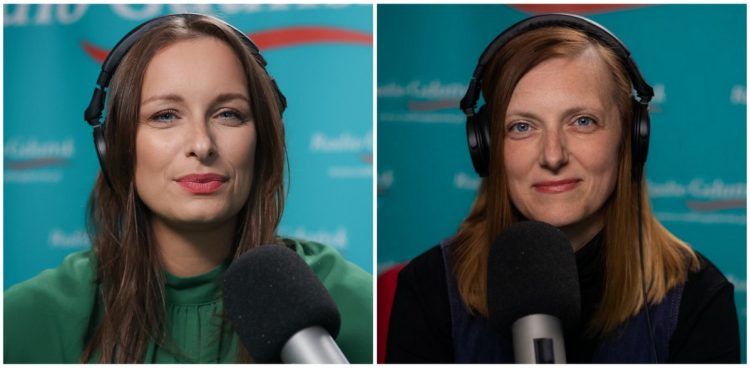 Magda Manasterska i Alicja Samolewicz-Jeglicka (fot. Radio Gdańsk)