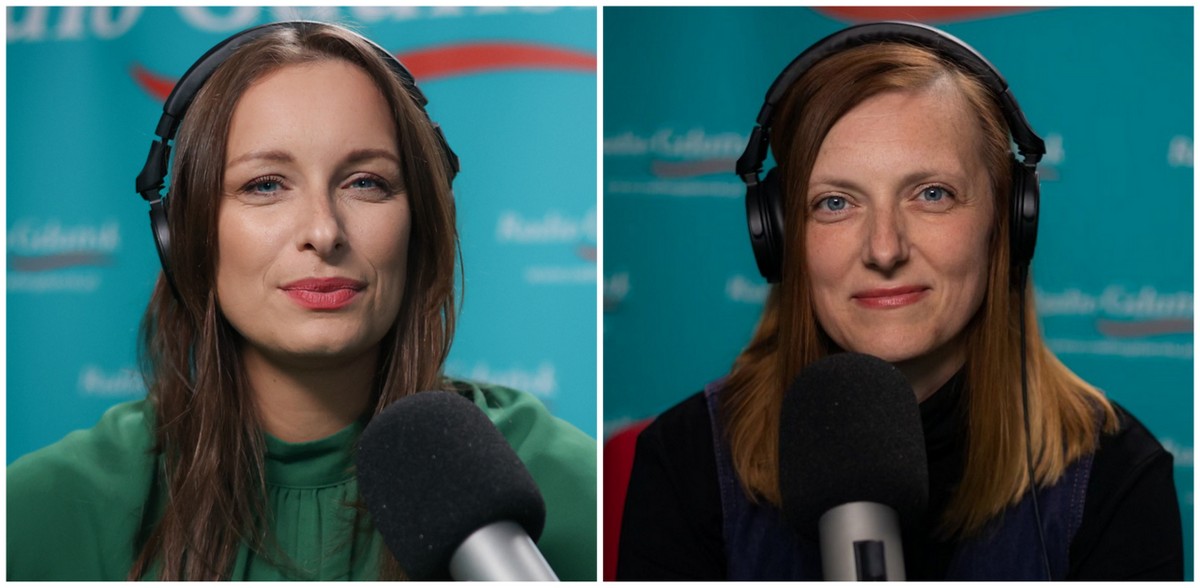 Magda Manasterska i Alicja Samolewicz-Jeglicka (fot. Radio Gdańsk)