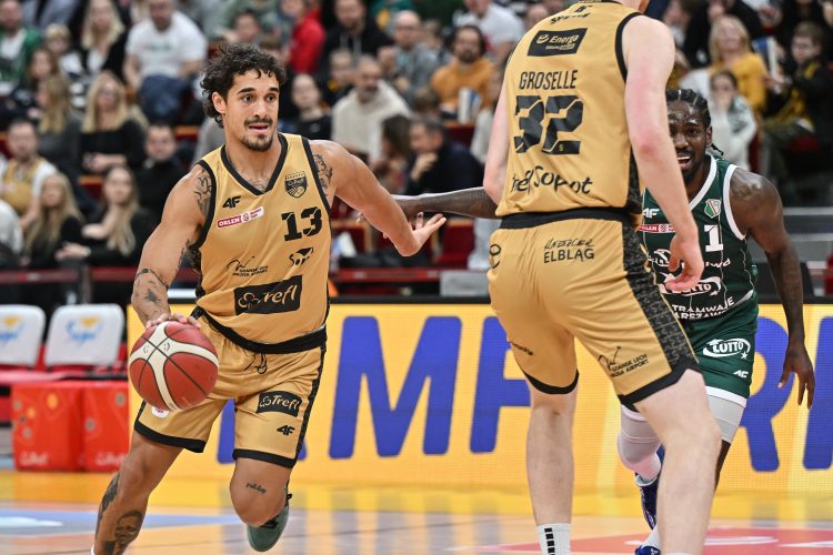 Ergo Arena Gdañsk/Sopot. Trefl Sopot vs Legia Warszawa 75 : 109. 15.12.2024 fot. Jerzy Bartkowski / KFP