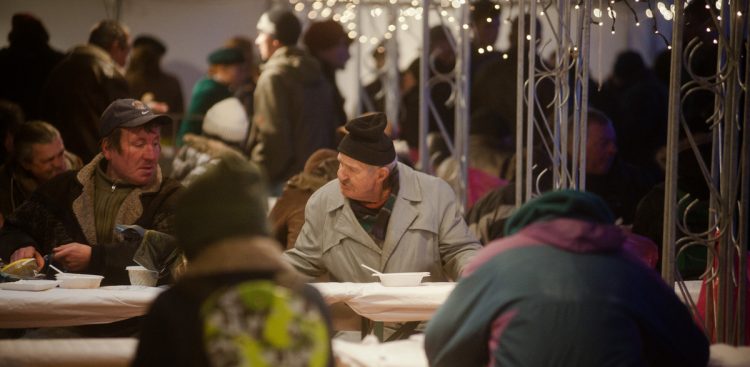 Wigilia w Wielkiej Zbrojowni w Gdańsku. Zdjęcie archiwalne (fot. KFP/Mateusz Ochocki)