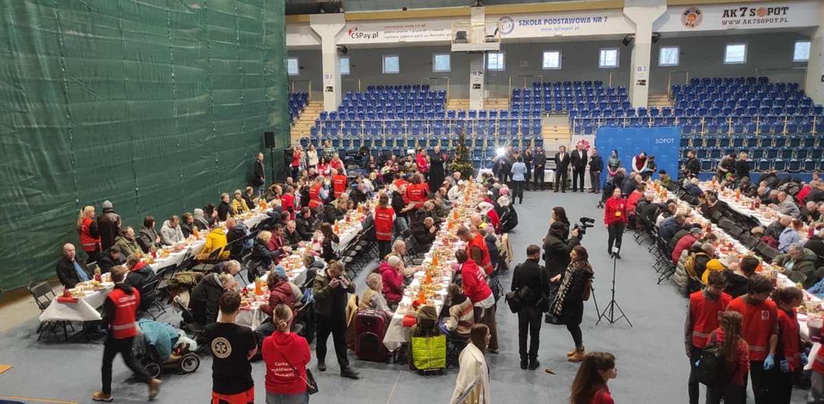 Wigilia w Sopocie 2024(fot. Radio Gdańsk/Mateusz Czerwiński)