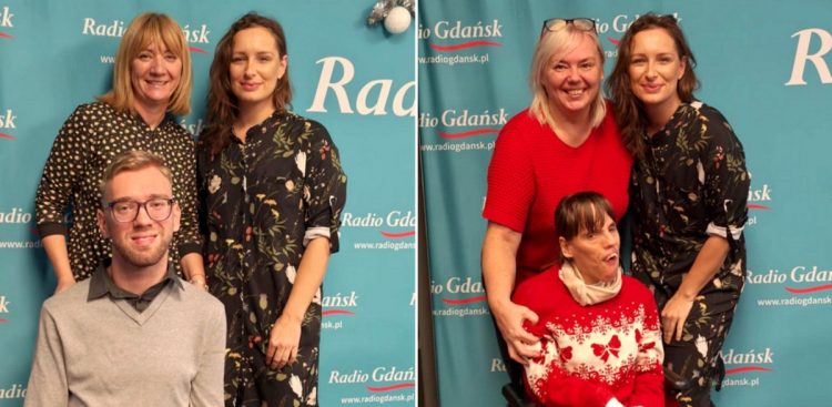 W naszym studiu gościły przedstawicielki Stowarzyszenia Dlaczego NIE - Elżbieta Biernacka oraz Barbara Gołąbek. W studiu towarzyszyły im dorosłe już dzieci (fot. Radio Gdańsk)