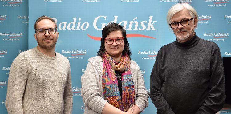 Beniamin Baczewski, Dagny Kurdwanowska, Leszek Żurek (Fot. Radio Gdańsk)