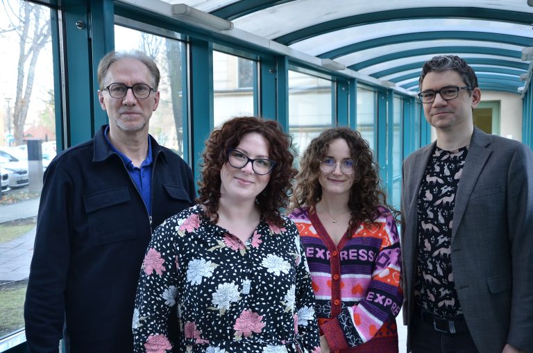 Gośćmi Tomasza Żółtowskiego byli: Weronika Orzechowska. Marta Niewiadomska i dr Paweł Biliński (Fot. Radio Gdańsk/Michał Rudnicki)