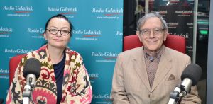 Dorota Kakowska-Mering i prof. Marek Grzybowski (fot. Radio Gdańsk/Adrian Kasprzycki)