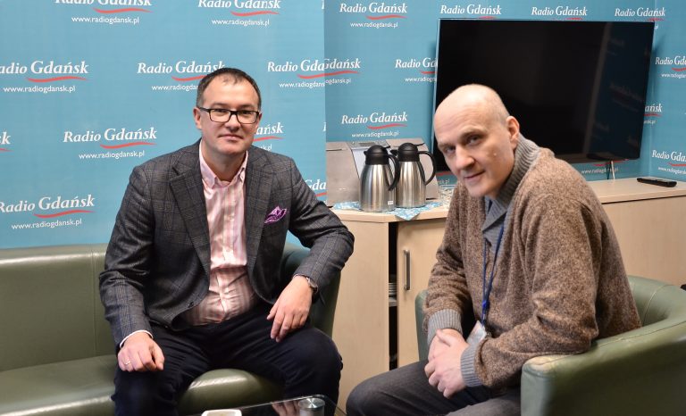 Dr hab. Łukasz Balwicki (fot. Radio Gdańsk)