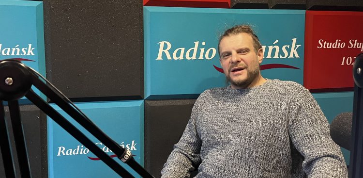 Marcin Roszkowski (fot. Radio Gdańsk/Joanna Merecka-Łotysz)