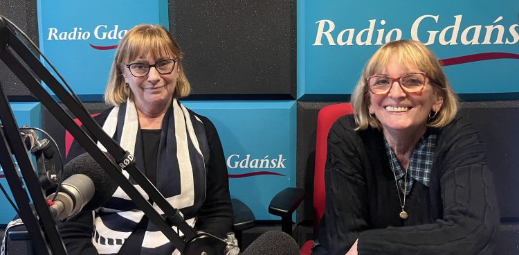 Bożena Dobies, Teresa Jerzyk (fot. Radio Gdańsk/Joanna Merecka-Łotysz)