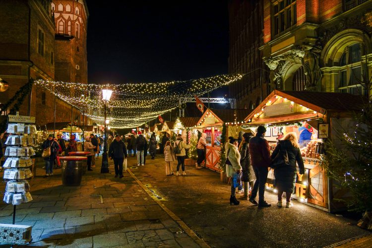 Jarmark Bożonarodzeniowy w Gdańsku (fot. Paweł Marcinko/ KFP)
