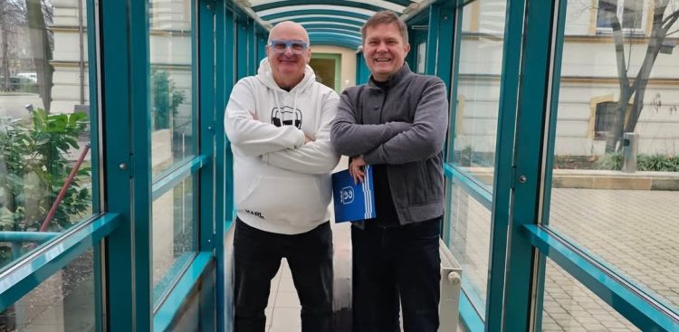 Krzysztof Szulborski i Sławomir Siezieniewski (Fot. Radio Gdańsk)