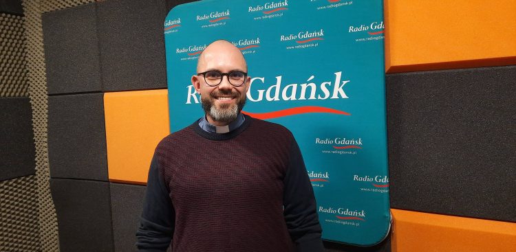 Ks. dr. Adam Jeszka, kapłan archidiecezji gdańskiej, teolog i filozof, doktor filozofii, nauczyciel akademicki (fot. Radio Gdańsk)