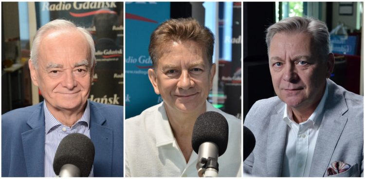 Zbigniew Canowiecki, Marek Theus, Roman Walasiński (fot. Radio Gdańsk)
